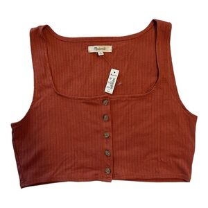 Madewell Ribbed Bralette Tank Top